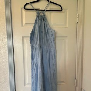 Halter maxi dress